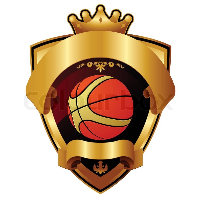 800x800 Emblem Of Sport Champion Basketball Stock Vector Colourbox