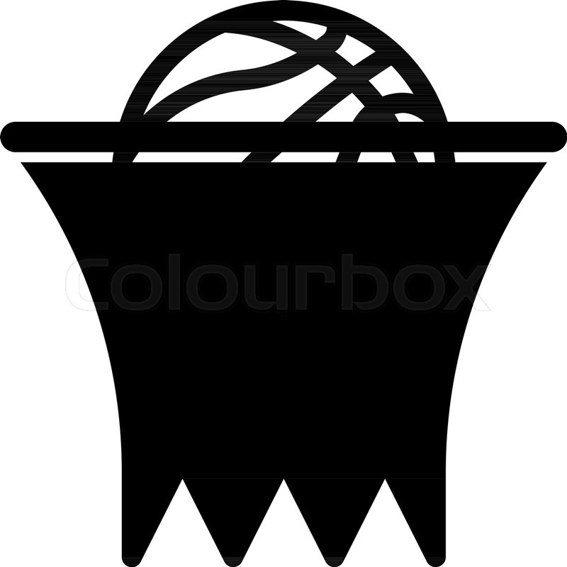 800x800 Glyph Beautiful Basketball Net Vector Icon Stock Vector Colourbox
