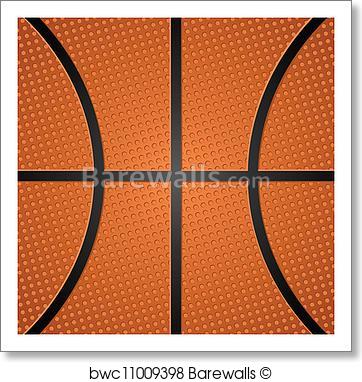 362x382 Art Print Of Basketball Ball Texture Barewalls Posters Amp Prints