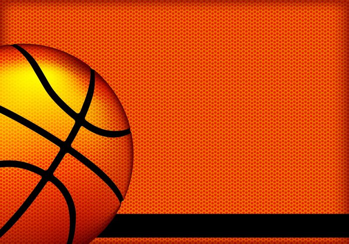 700x490 Free Vector Basketball Texture Vector Background