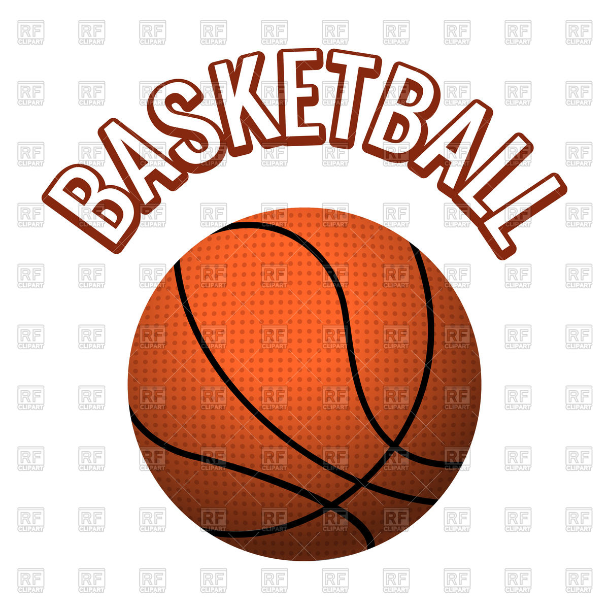 1200x1200 Textured Basketball Ball Isolated On White Background Vector Image