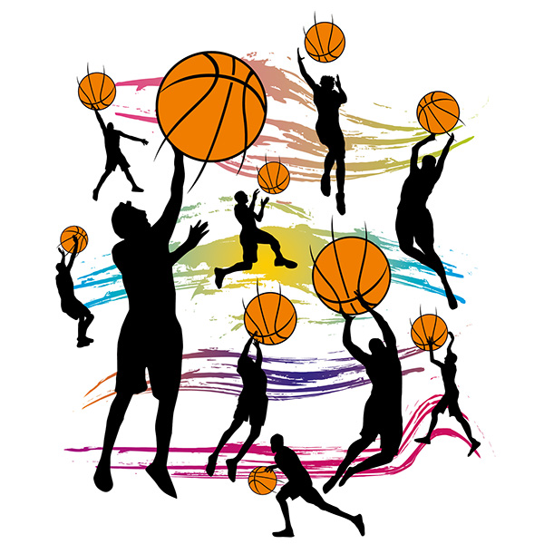 600x600 Basketball Team Vector Art On Behance