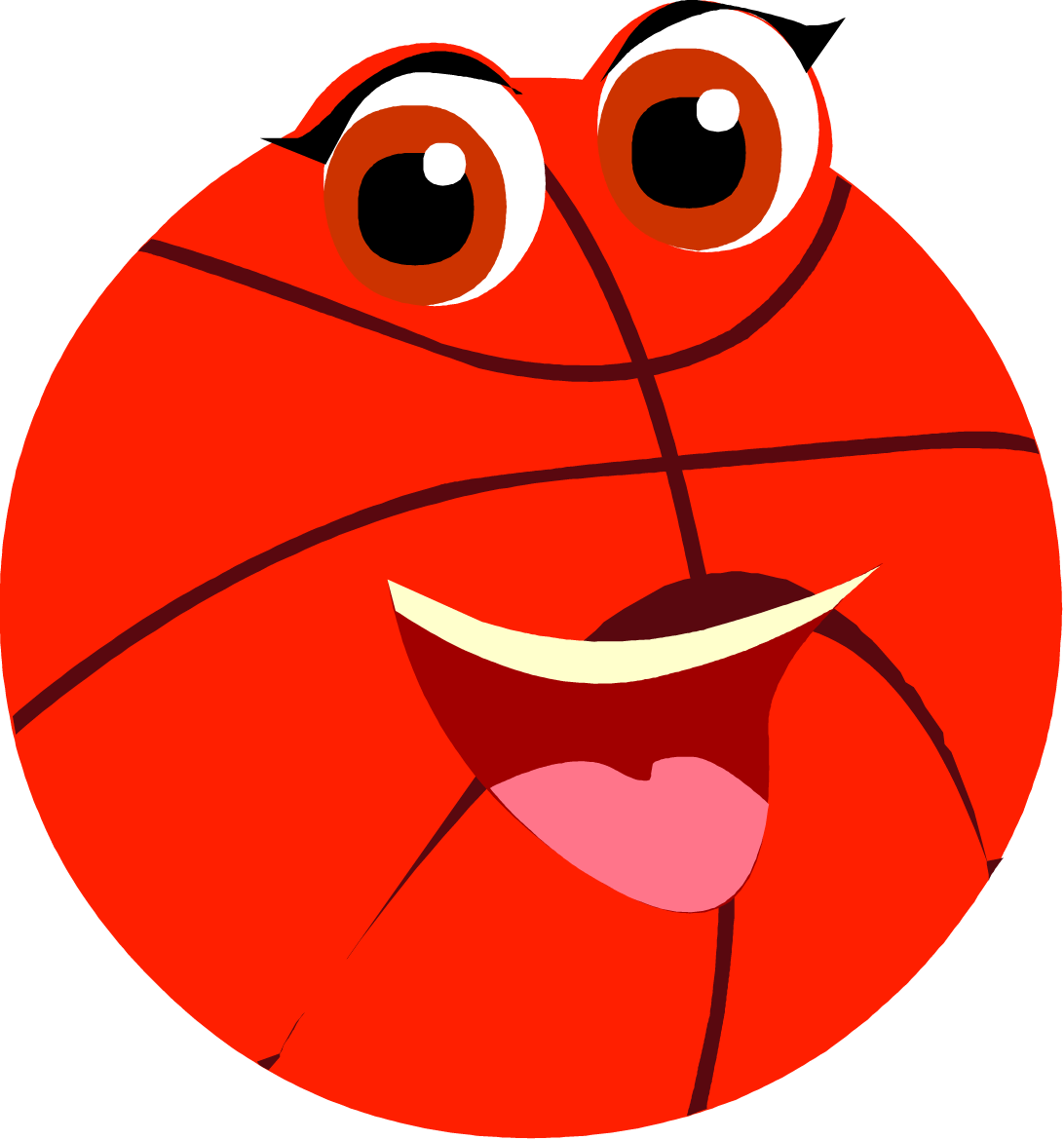 1092x1170 Free Cartoon Basketball Vector Clip Art Clip Art Image From Free