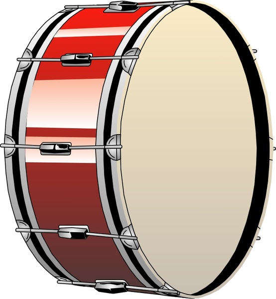 554x600 Bass Drum Free Vector In Open Office Drawing Svg ( .svg ) Vector