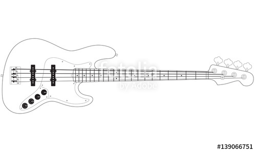 Bass Vector at GetDrawings | Free download