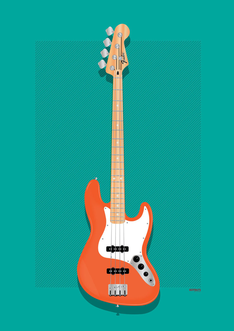 752x1063 Bass Vector