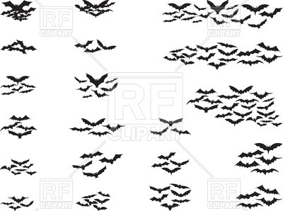 400x298 Flying Bats Vector Image Vector Artwork Of Plants And Animals