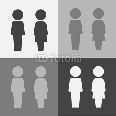 399x400 Vector Icon Of Toilet And Bathroom. Plate On The Door Wc Buy