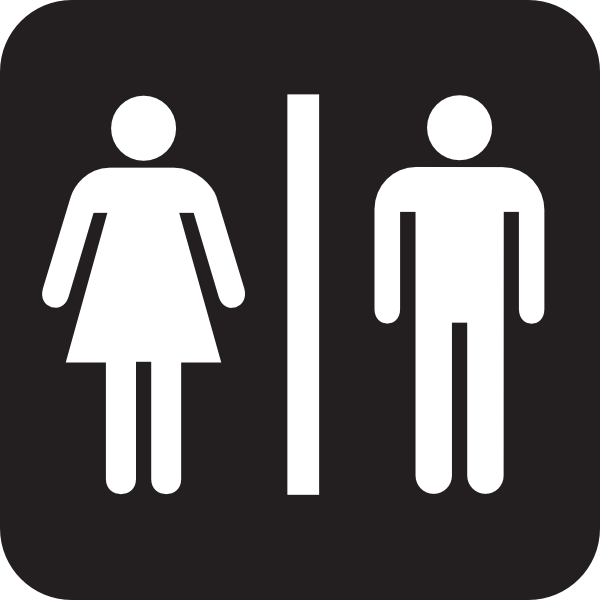 Bathroom Sign Vector at GetDrawings | Free download
