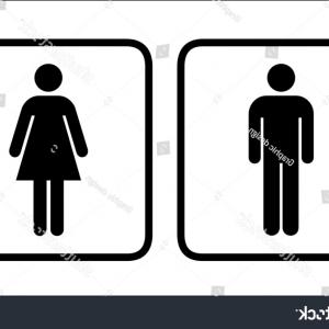 300x300 Png Unisex Public Toilet Bathroom Sign Restroom Symbol Arenawp