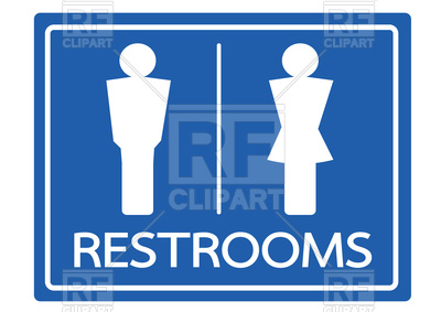 400x283 Restroom Symbol