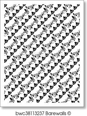 285x382 Art Print Of Batik Vector Set 2 Barewalls Posters Amp Prints