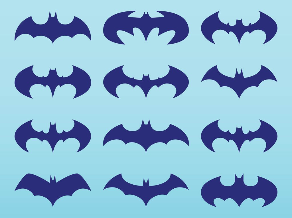 1024x765 Batman Logo Pack Vector Art Amp Graphics