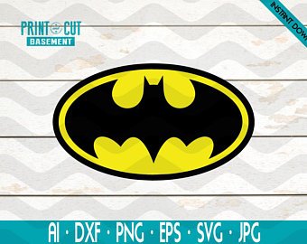 340x270 Batman Vector Etsy