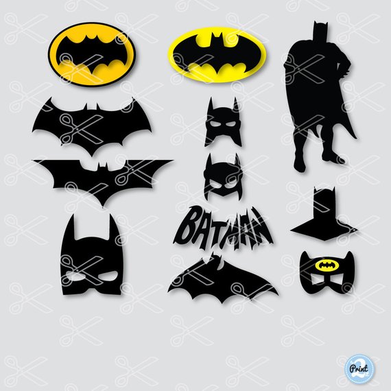 570x570 Batman Svg Dxf Eps Png Cutting Files Batman Vector Etsy