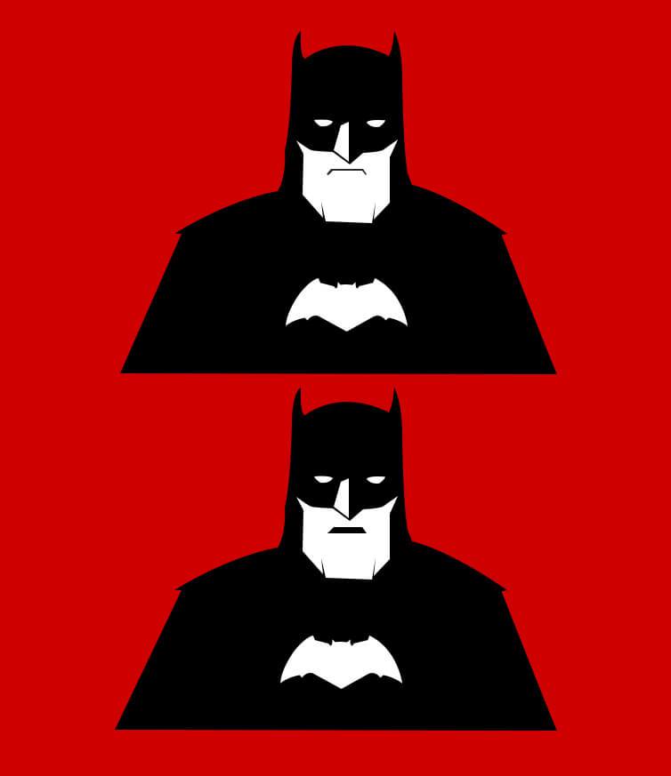 754x873 Batman Vector Character Image With Logo In Photoshop