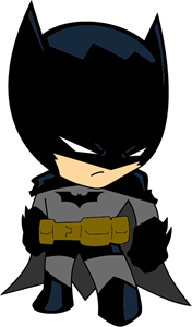 176x300 Mini Batman Logo Vector (.eps) Free Download