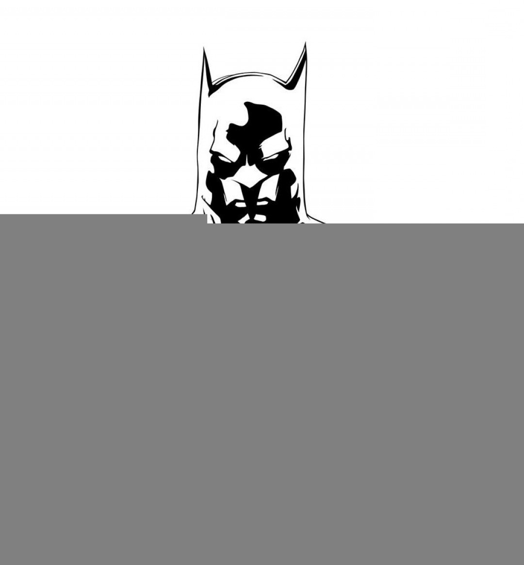 1080x1165 Unique Batman Black And White Vector File Free Createmepink