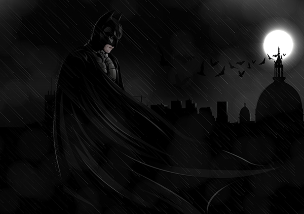 600x424 Batman Vector Art On Behance