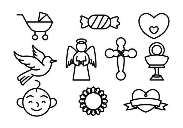 632x443 Free Bautizo Elements Vectors Free Vector Download 411707 Cannypic