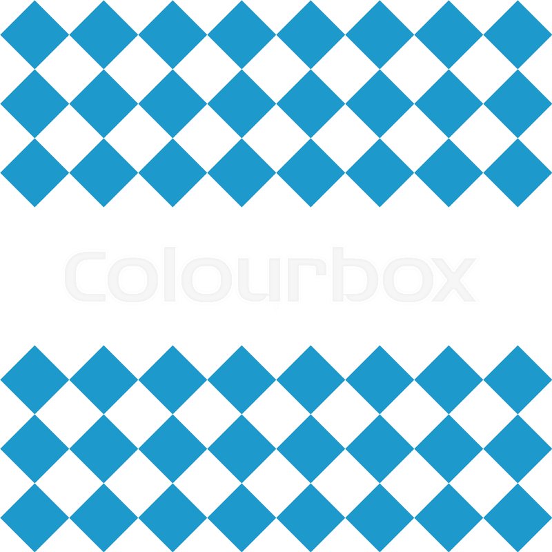 800x800 Oktoberfest Bavarian Flag Symbol Background Vector Illustration
