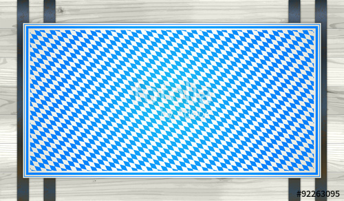 500x292 Oktoberfest Background[Bavarian Flag On The Barrel] Stock Image
