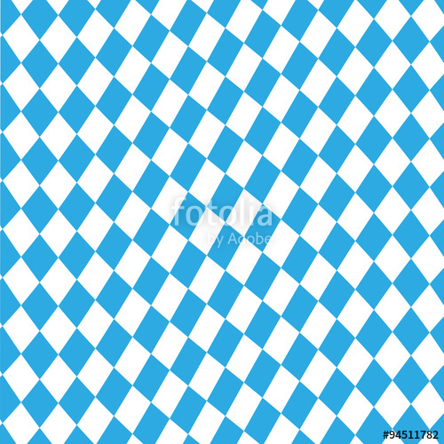 500x500 Oktoberfest Checkered Background And Bavarian Flag Pattern Stock