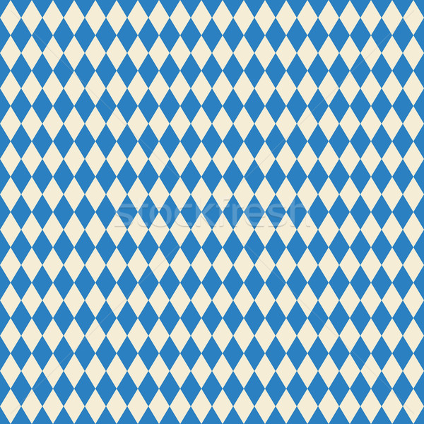 600x600 Seamless Texture Bavarian Flag Vector Illustration Aqua