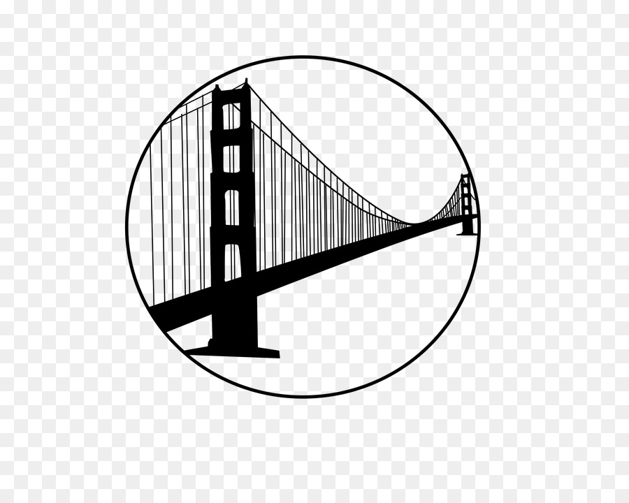 900x720 Golden Gate Bridge San Francisco Bay Clip Art