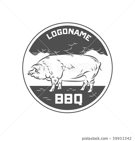450x468 Bbq Logo.vector Illustration Eps10