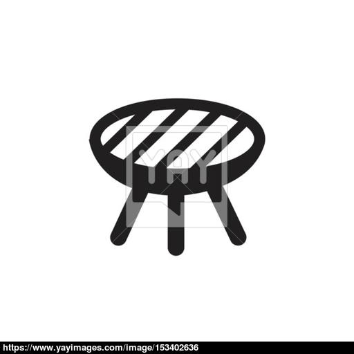 512x512 Grill Bbq Vector Vector