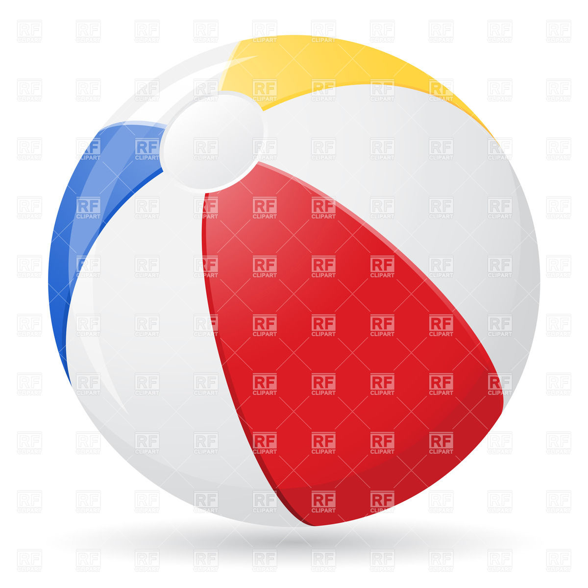 1200x1200 Beach Ball Vector Image Vector Artwork Of Sport And Leisure