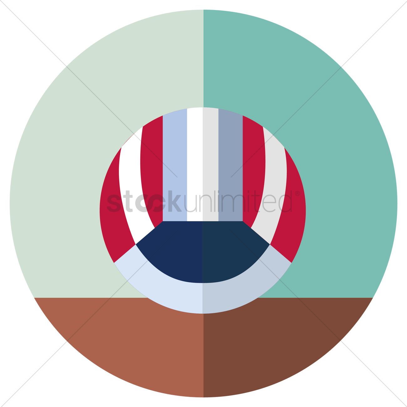 1300x1300 Free Beach Ball Vector Image