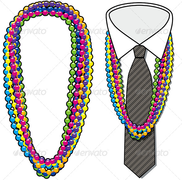 590x585 Mardi Gras Beads By Freetransform Graphicriver