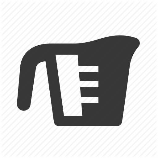 512x512 Beaker, Cooking, Eating, Kitchen Utensils, Measuring Cup, Raw