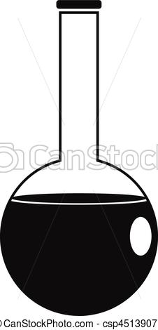 226x470 Chemical Beaker Icon, Simple Style. Chemical Beaker Icon. Simple