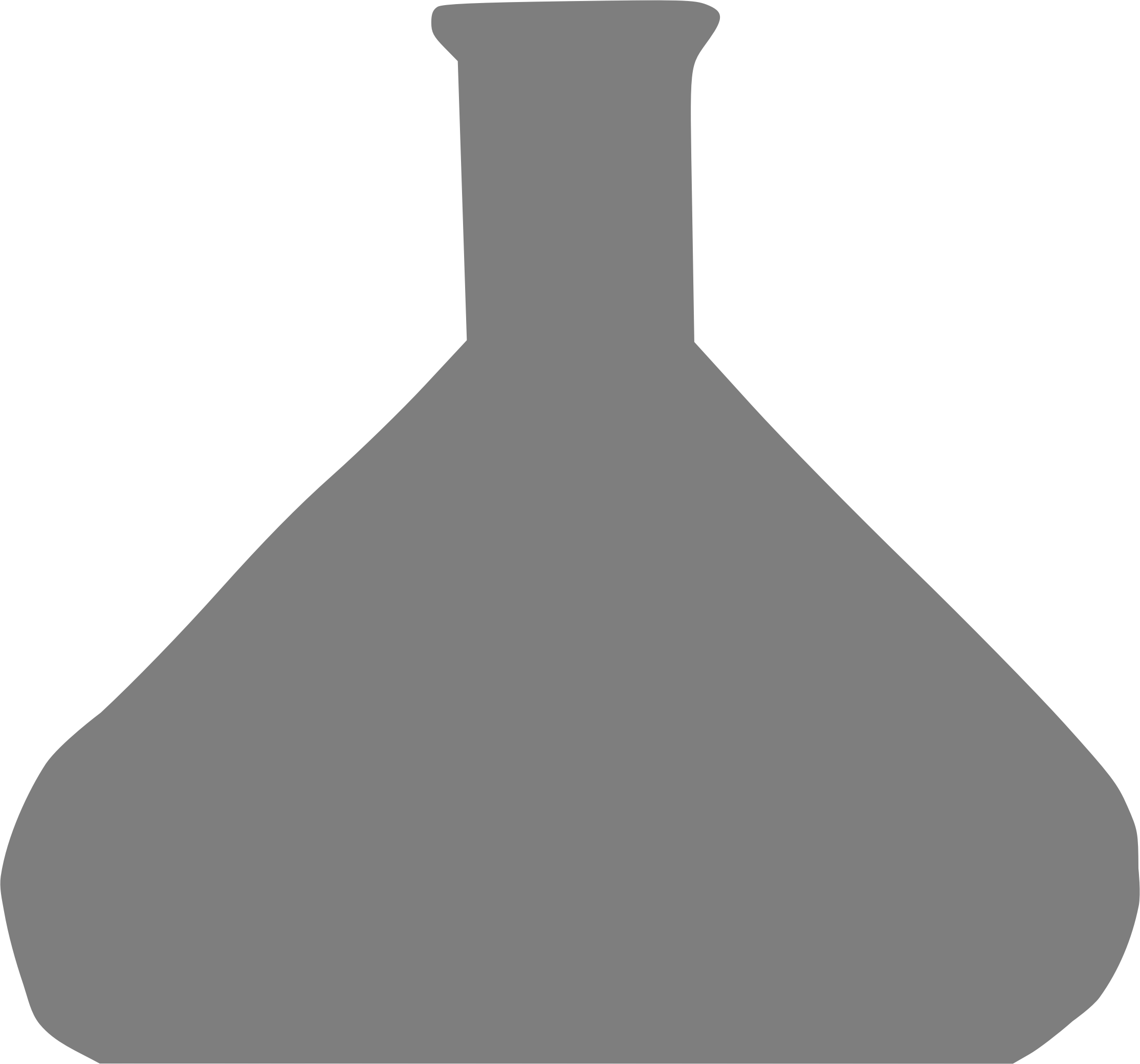 2228x2078 Beaker Graphic Vector Clipart Image