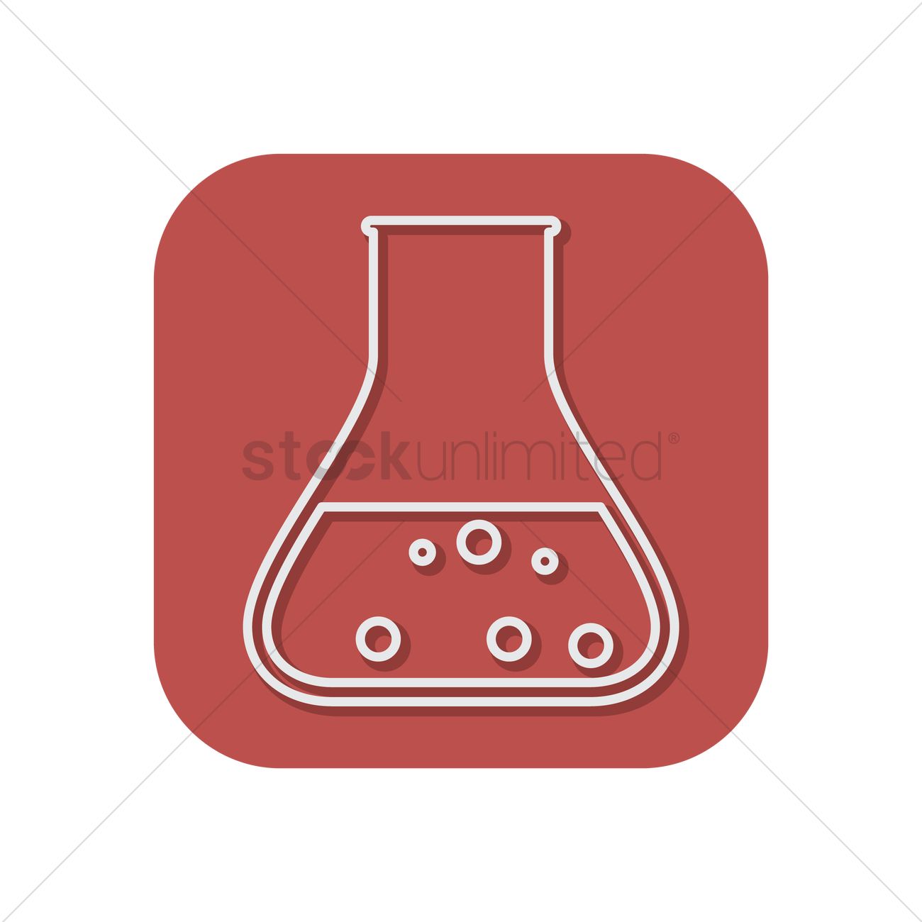 1300x1300 Beaker Vector Image