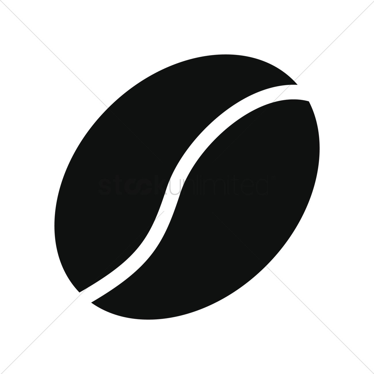 1300x1300 Coffee Bean Vector Image