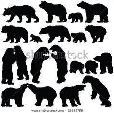 236x234 Brown Bear Cub Outline Clipart
