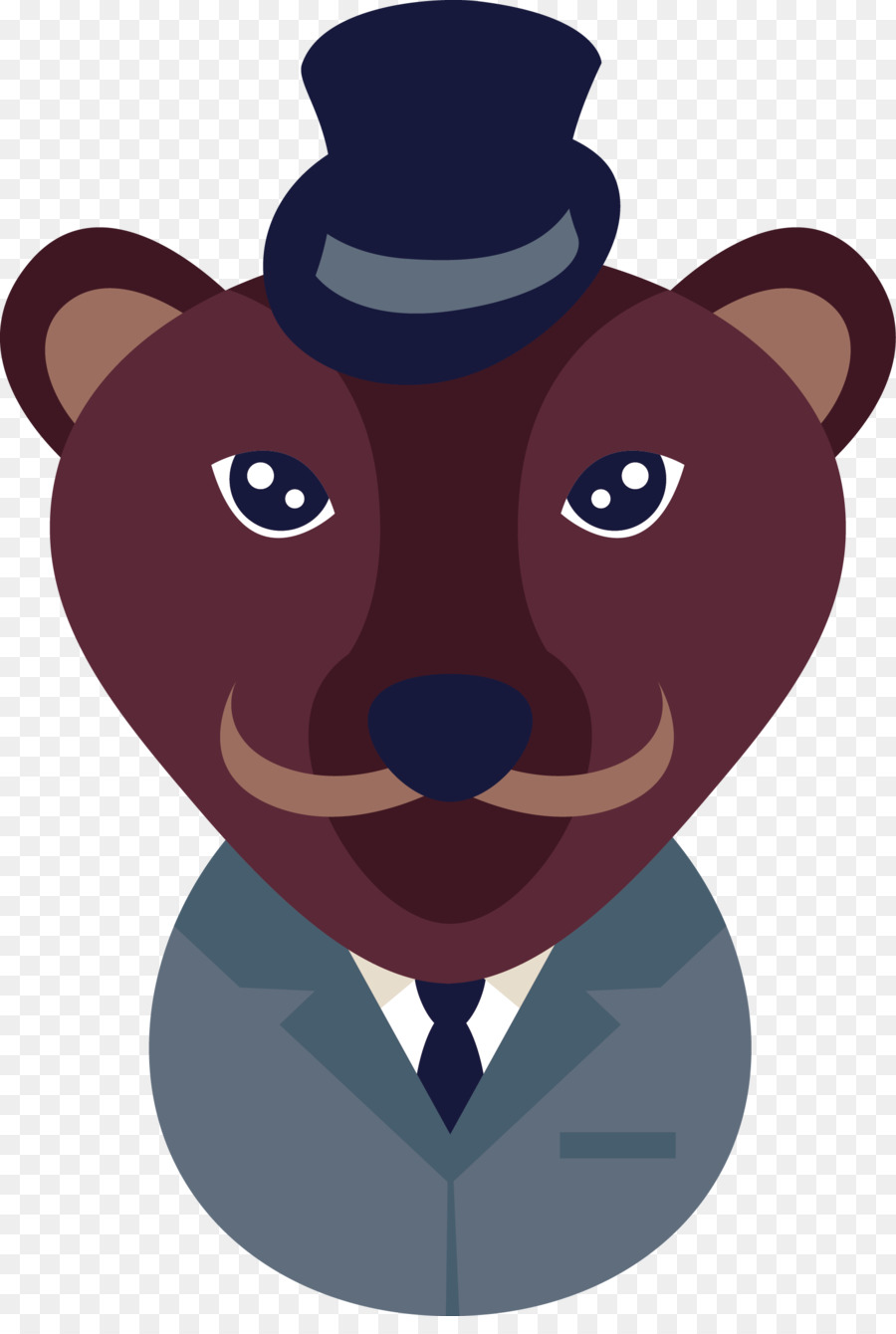 900x1340 Bear Designer Illustration