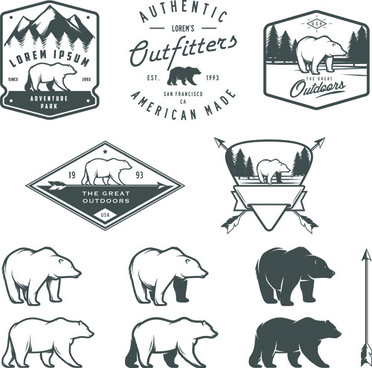 372x368 Bear Logo Free Vector Download (68,382 Free Vector) For Commercial