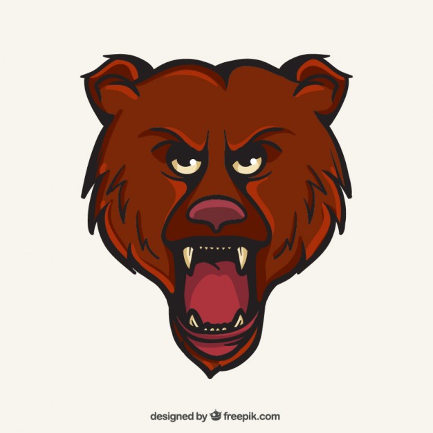 626x626 Bear Mascot Vector Free Download