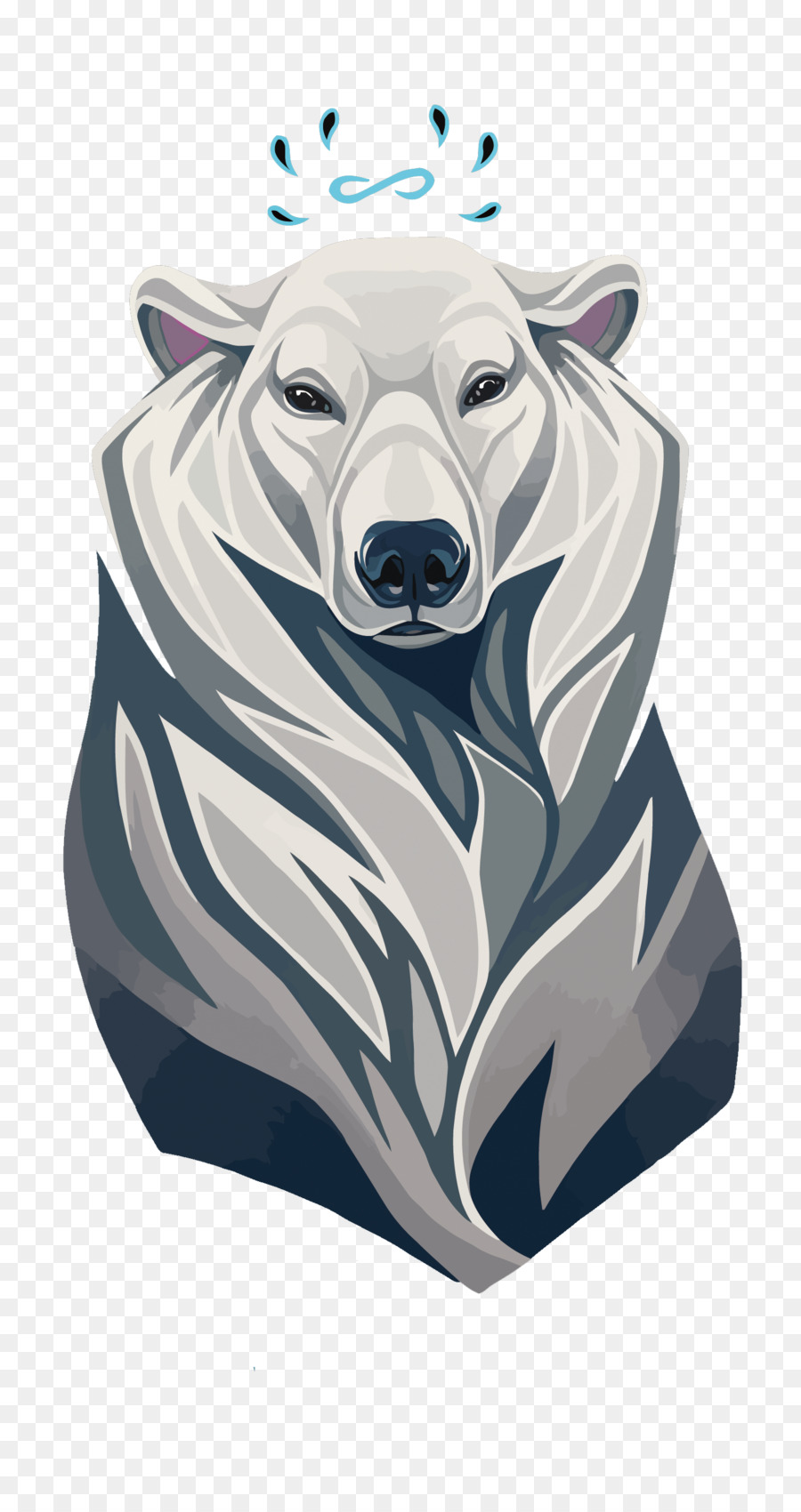 900x1700 Polar Bear
