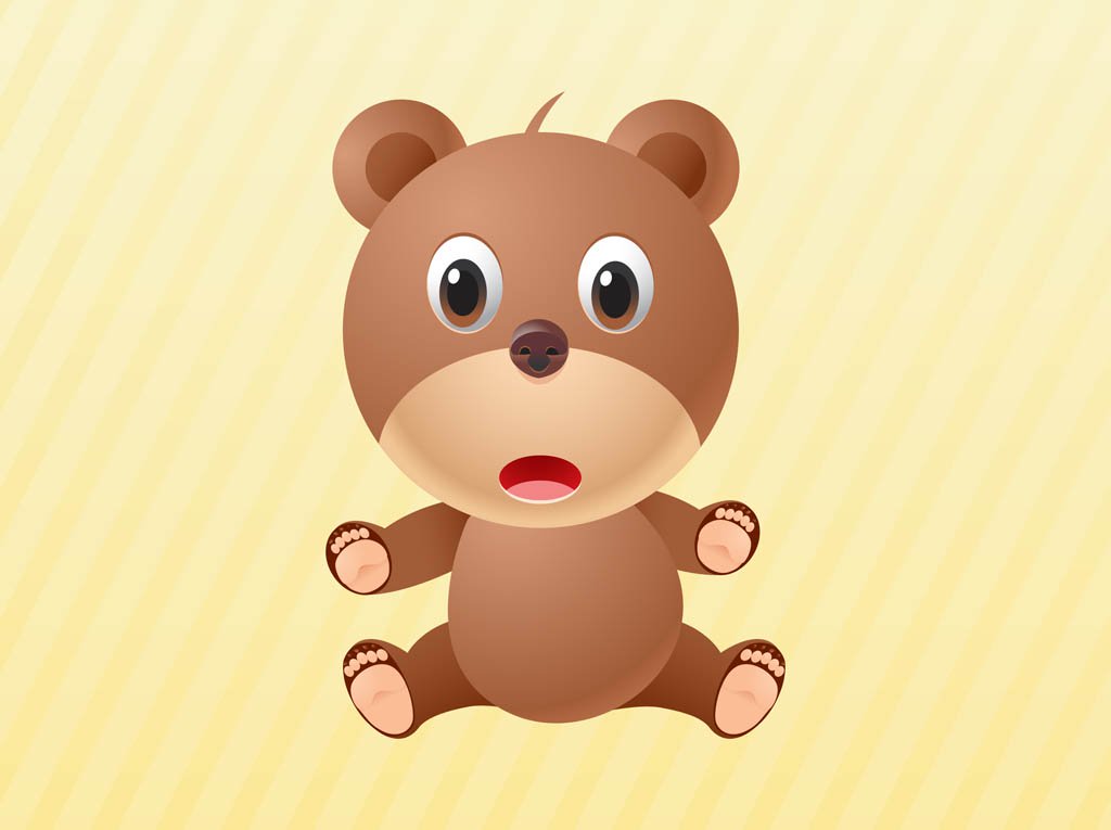 1024x765 Teddy Bear Vector Vector Art Amp Graphics