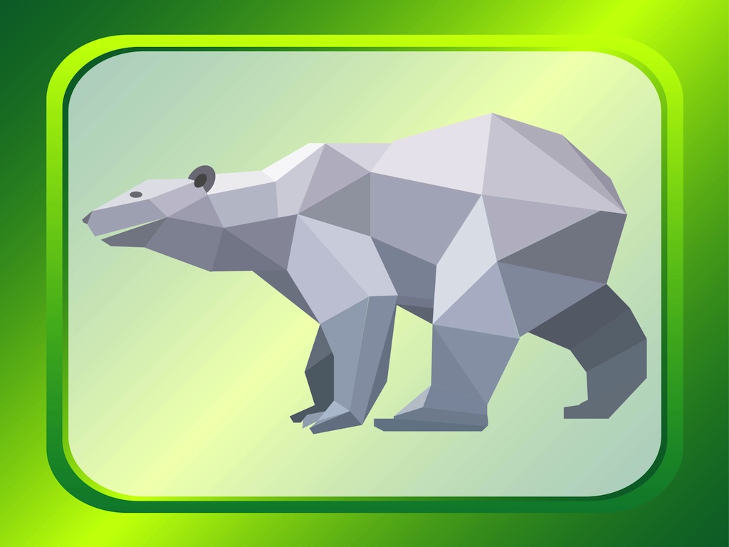1024x768 Polar Bear Vector Vector Art Amp Graphics