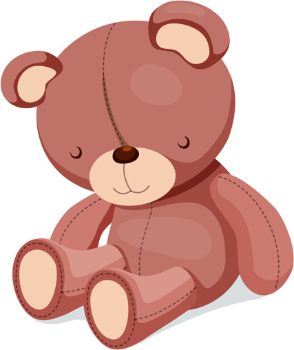 427x508 Super Cute Teddy Bear Design Vector Graphics Free Vector In