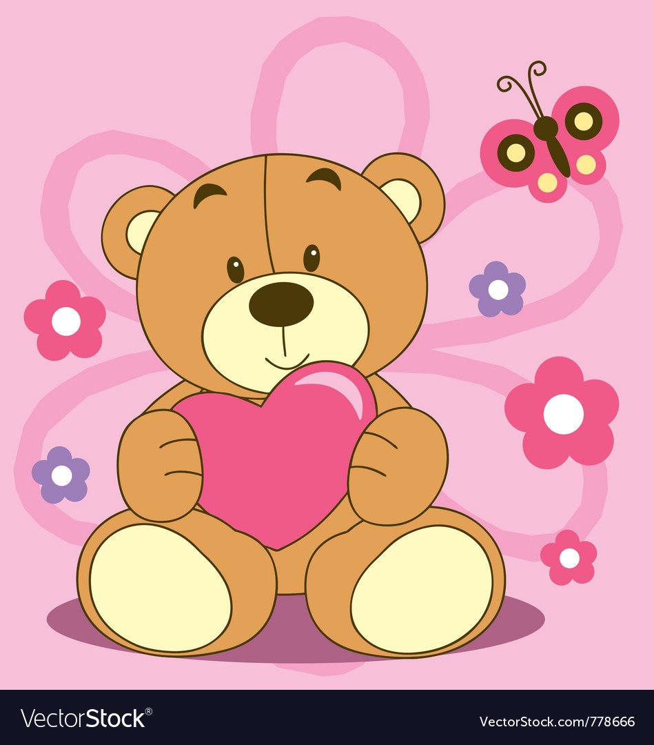 949x1080 Cartoon Teddy Bear Vector 778666 6