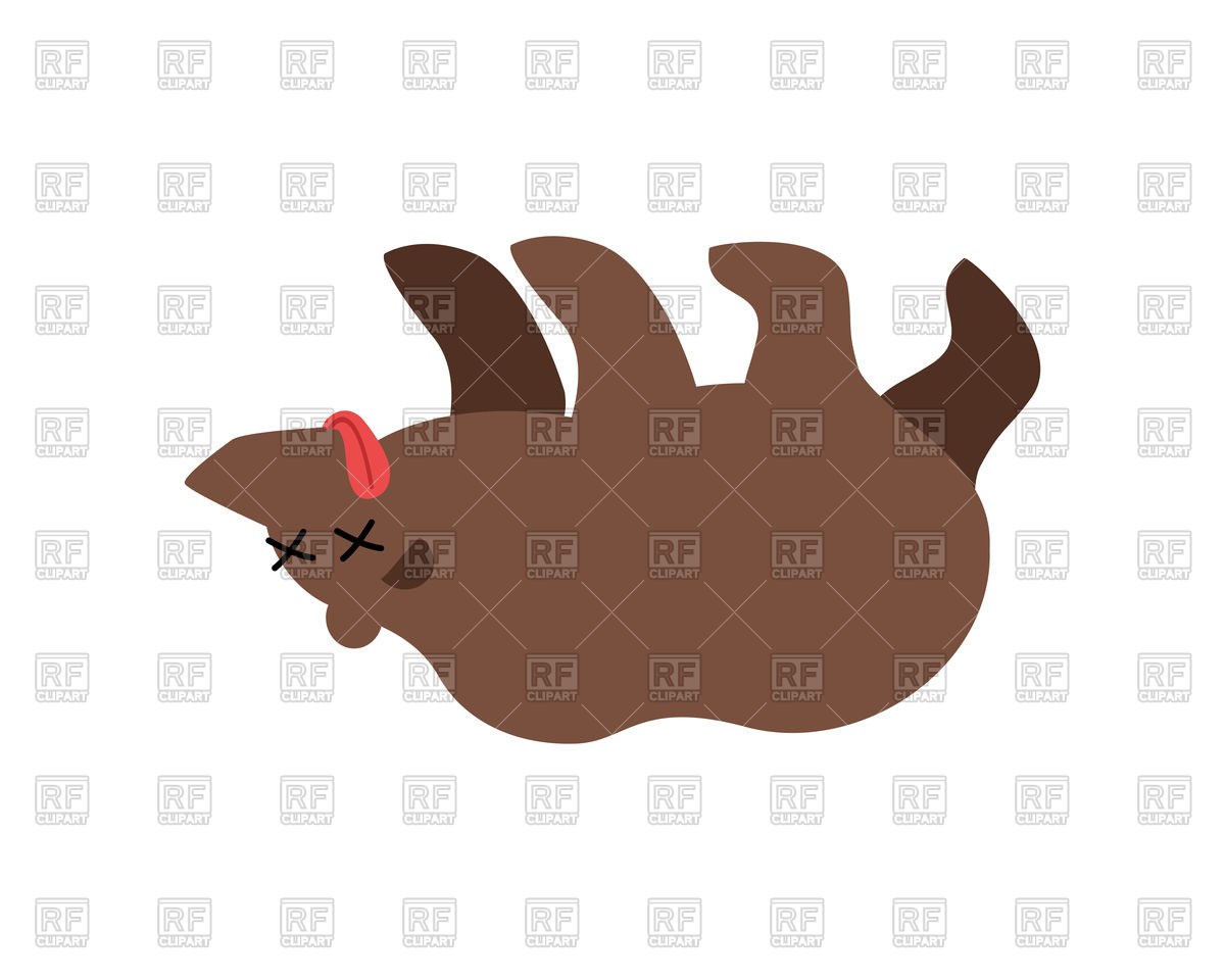 1200x960 Dead Cartoon Bear Vector Image Vector Artwork Of Plants And