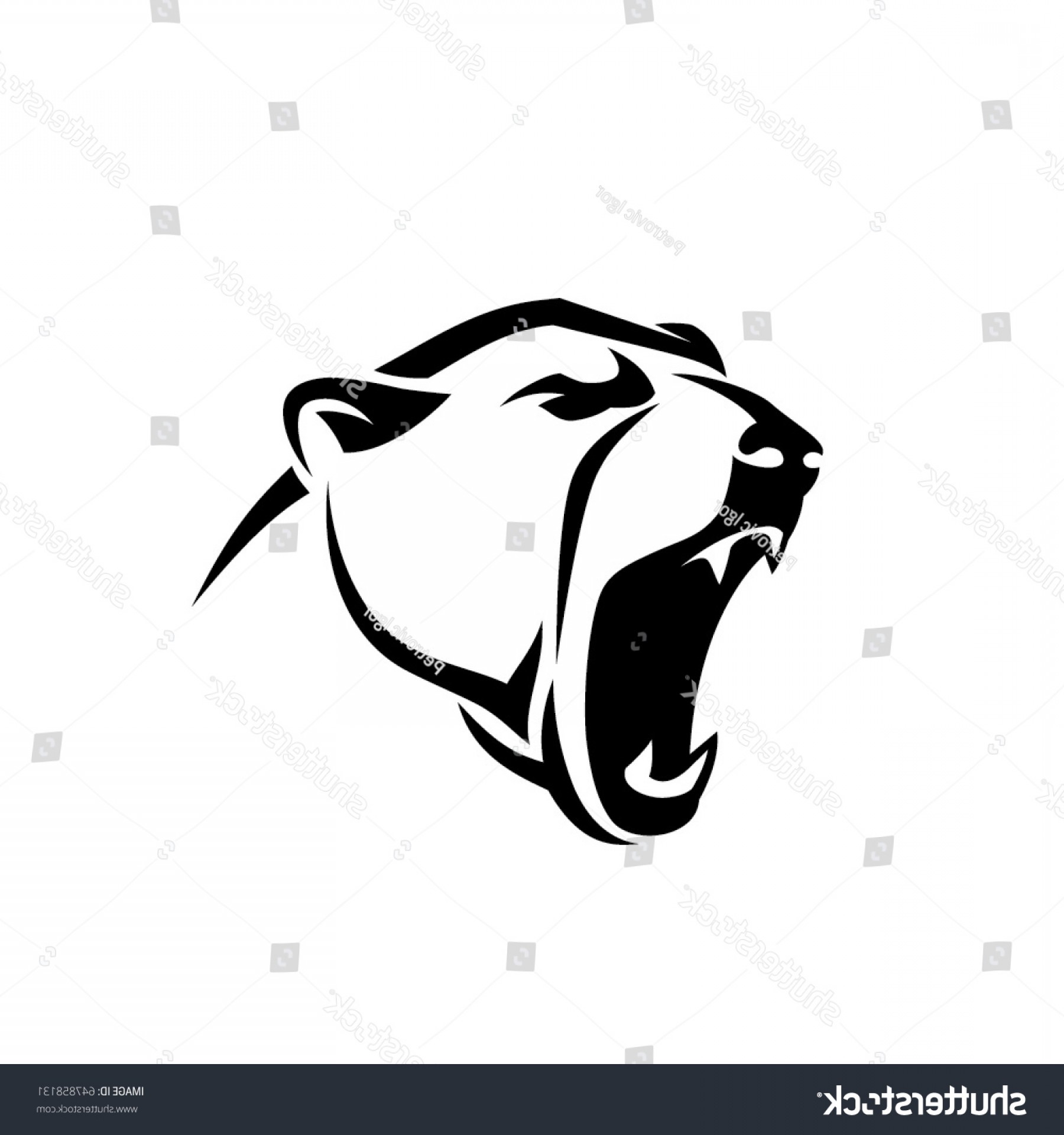 1800x1920 Angry Polar Bear Vector Illustration Shopatcloth